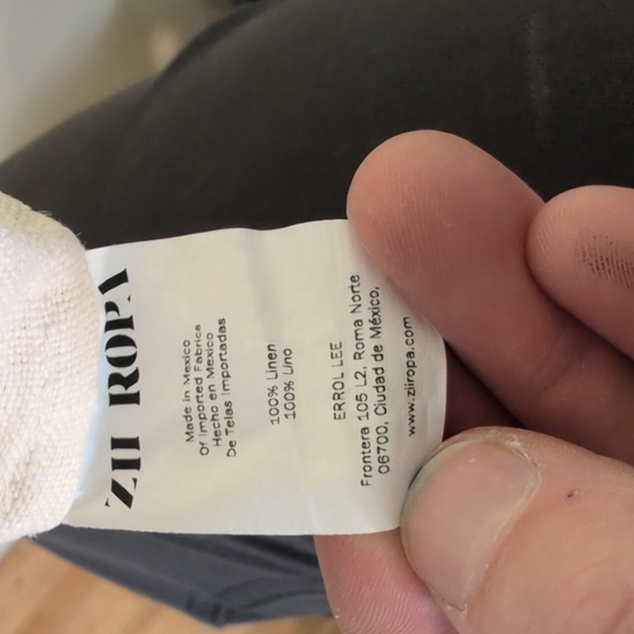 Zii Ropa Linen Jumpsuit / Romper Creme - Picture 3 of 7